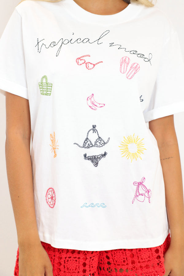 Acapulco Embroidered T-Shirt