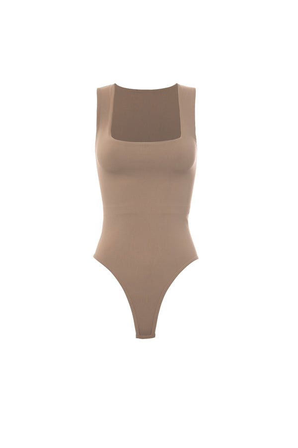 SQUARENECK TANK PLAIN BODYSUIT