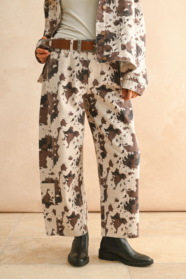 Adriana Cow Barrel Pants