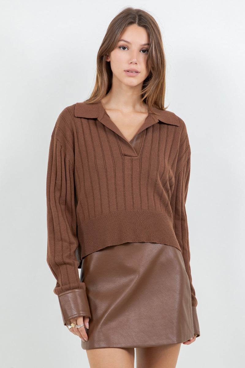 Lola Brown Sweater