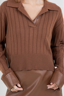Lola Brown Sweater