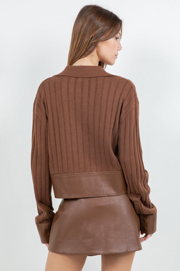 Lola Brown Sweater