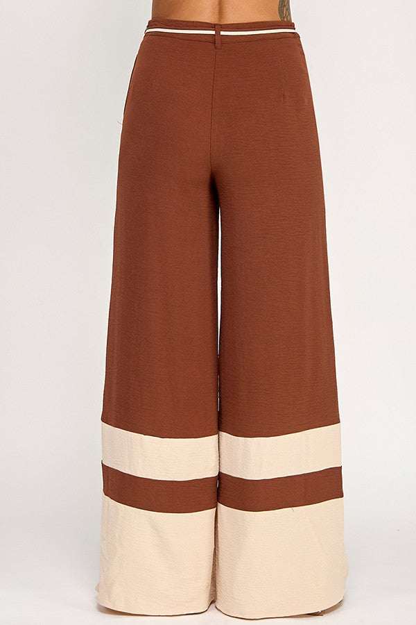Yarimar Color Contrast Pants