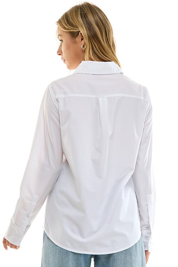 Kimberly button down top