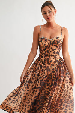 Lucia Leopard Dress