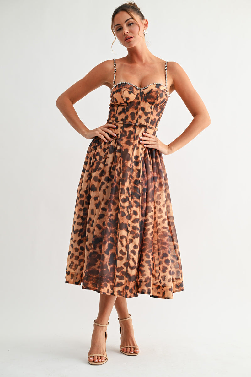 Lucia Leopard Dress