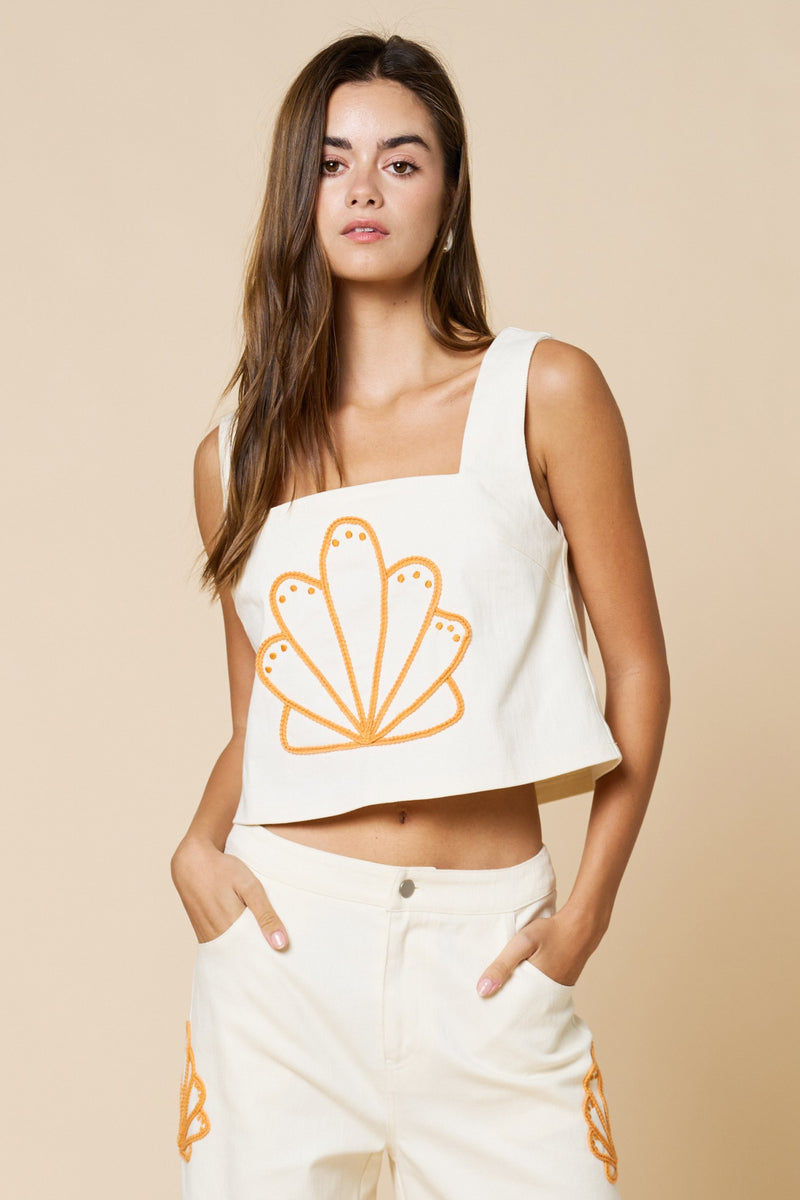 Sea shell top – Shop Seven