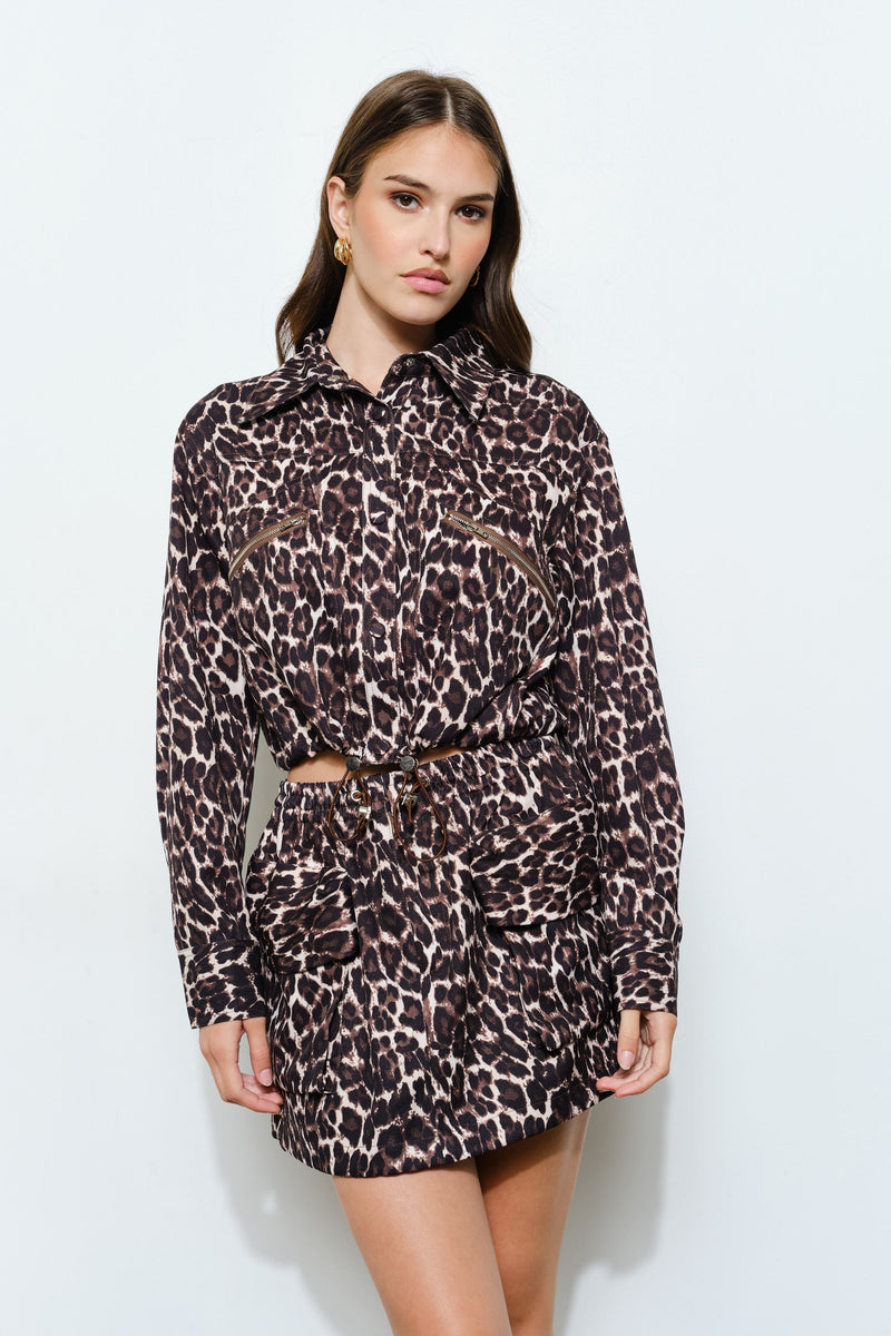 Madrid Leopard Jacket