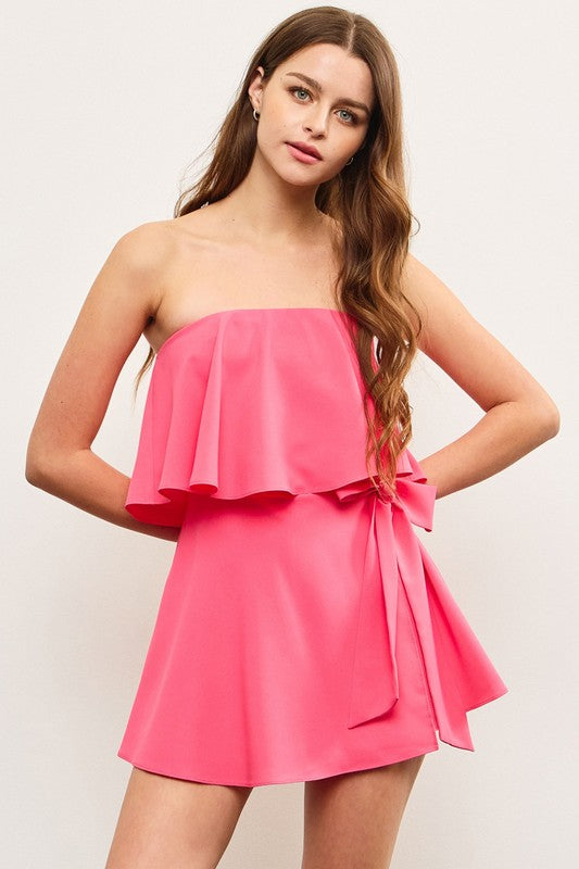 Pretty in pink romper