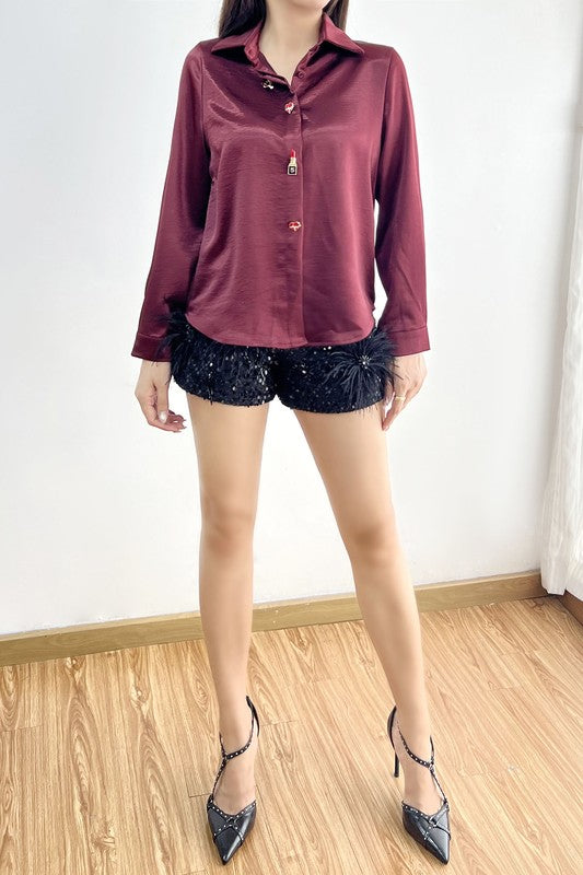 Heartbeat blouse