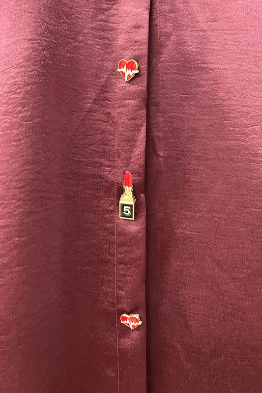 Heartbeat blouse