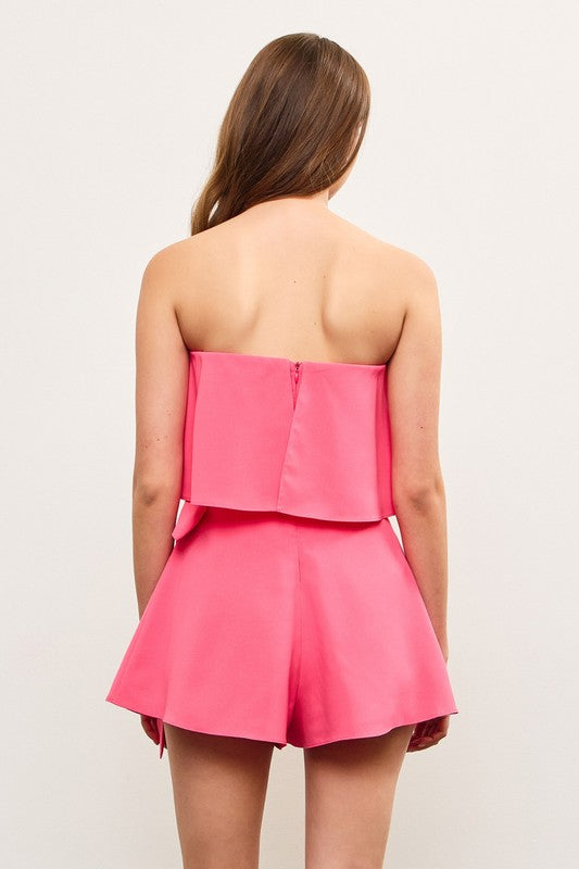 Pretty in pink romper