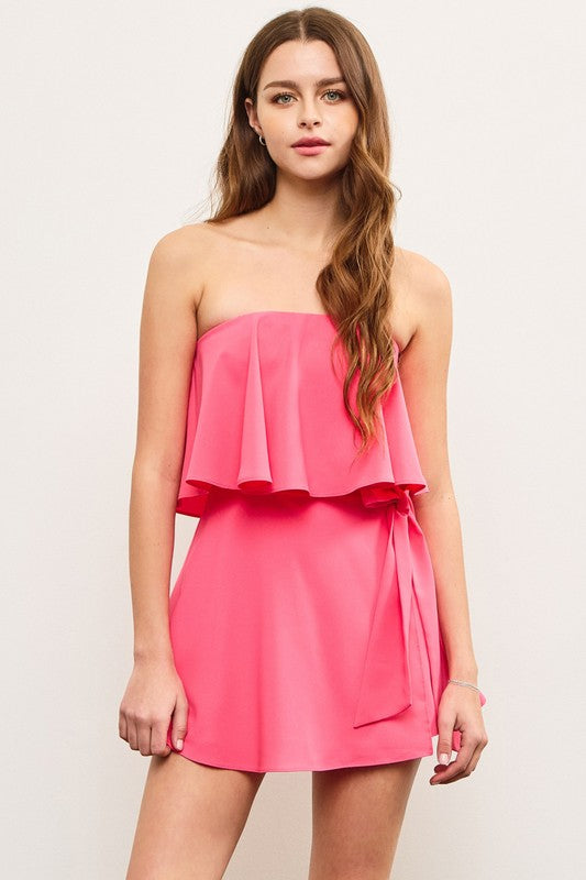 Pretty in pink romper