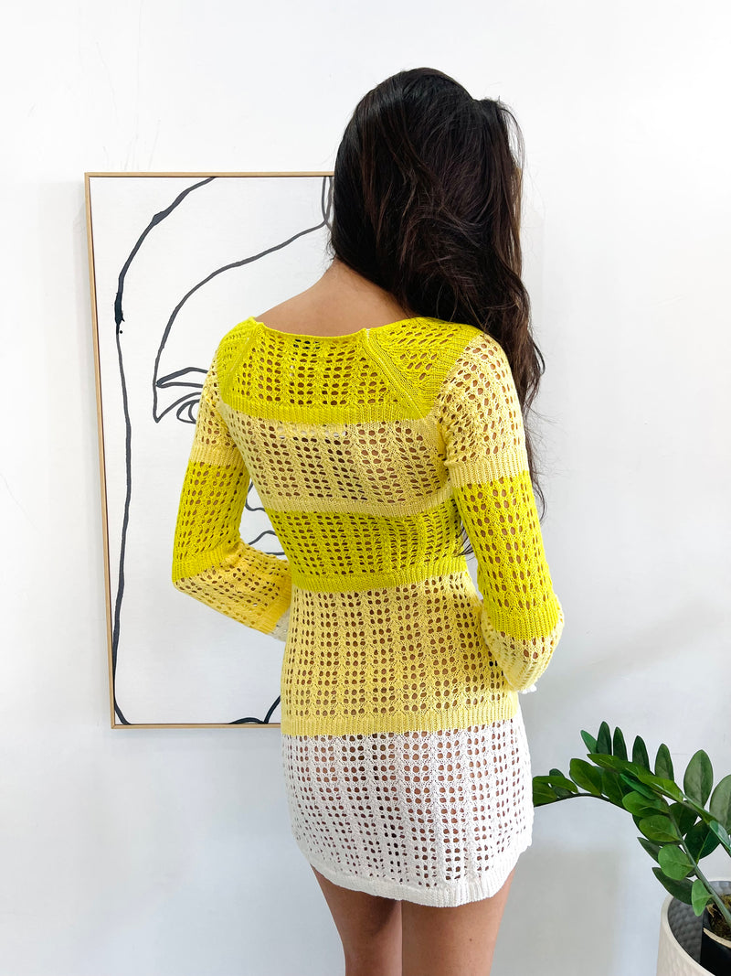 Iris Crochet Dress
