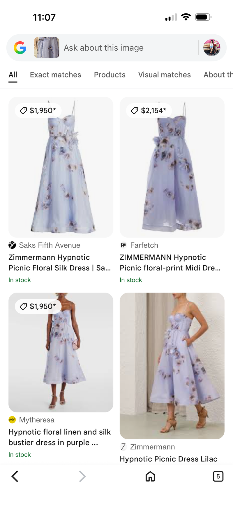 /Dupe/ zimmerman picnic floral dress