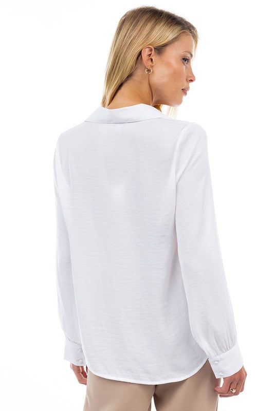 Silky blouse