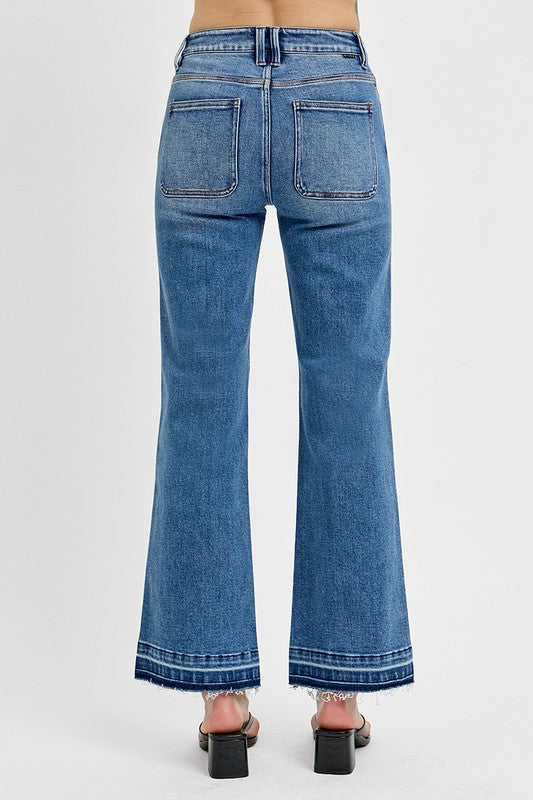 High rise jeans