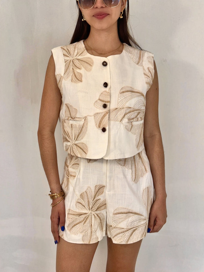 Tulum Embroidered Top