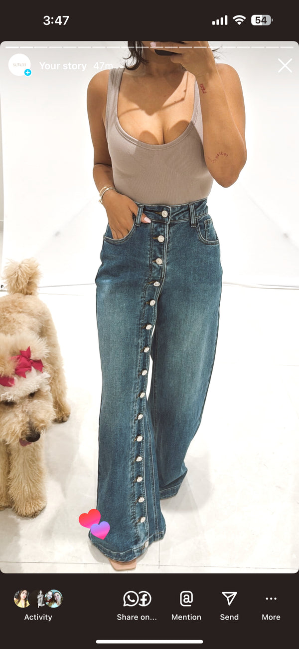 Barbara Buttons Denim