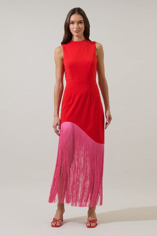 Gianni Fringes Dress