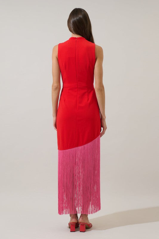 Gianni Fringes Dress