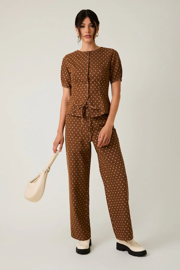 Vivi Polka Dots Pants Set