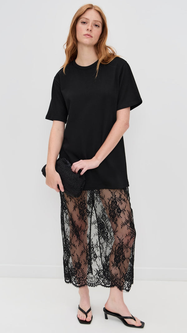 Melissa T-shirt Lace Dress