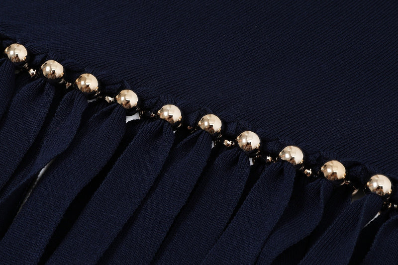 Rita fringes knit dress