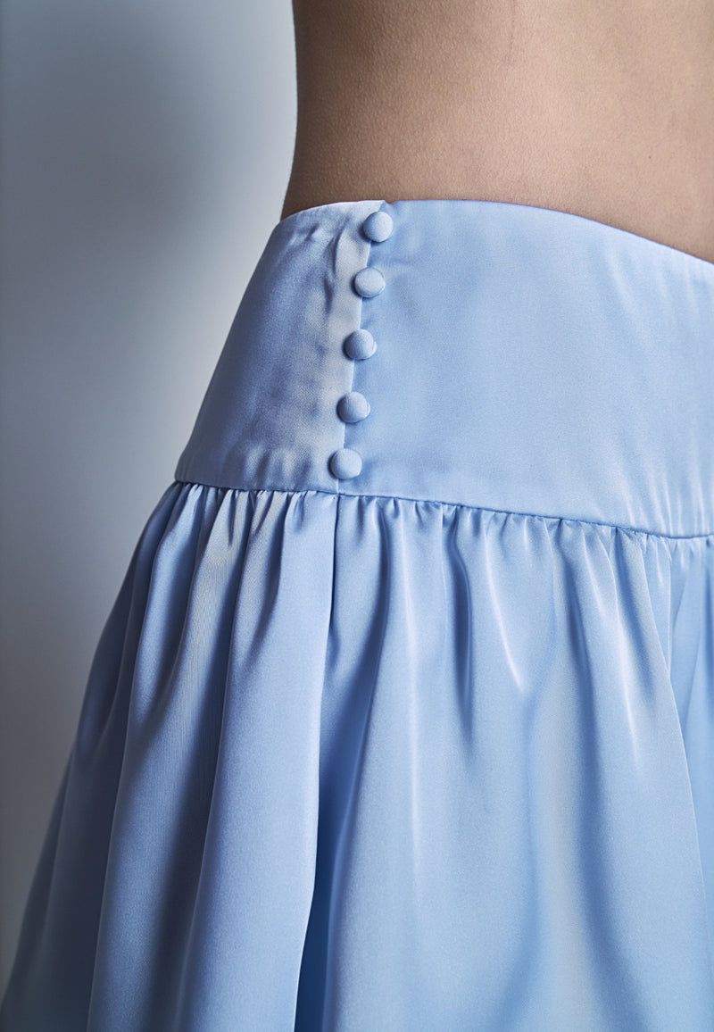 Anna SATIN MINI SKIRT – Shop Seven