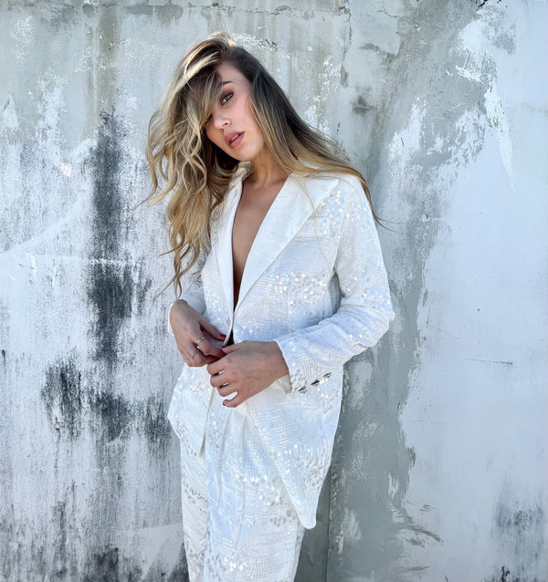Velvet blazer