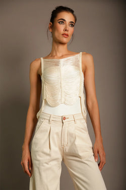 Bless Top Raffia