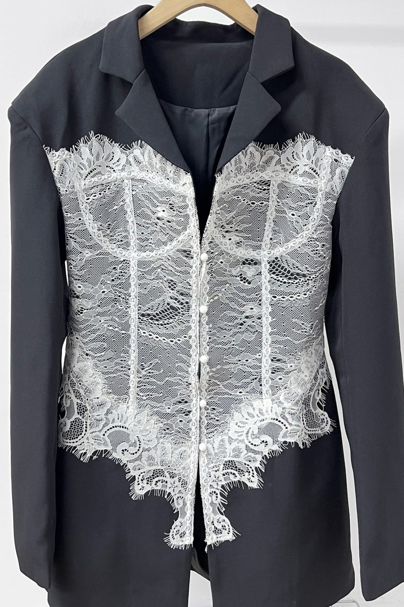 Cristina Lace Blazer