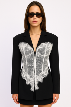 Cristina Lace Blazer