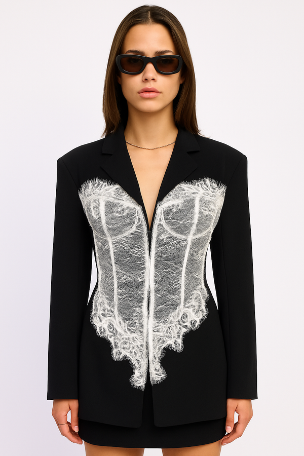 Cristina Lace Blazer