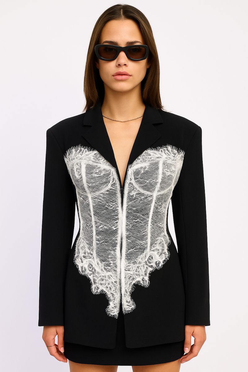 Cristina Lace Blazer