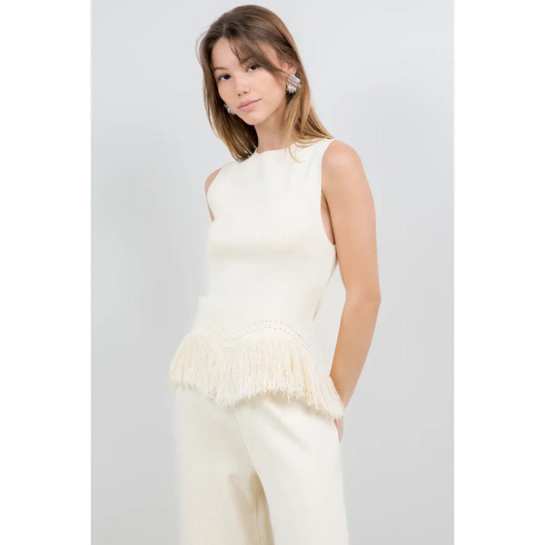 mariana fringes top