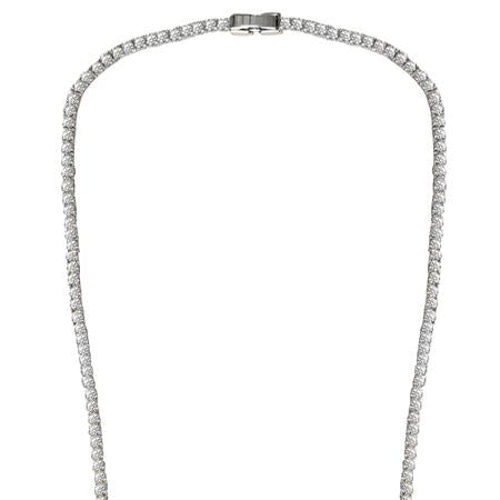 Cubic Zirconia Tennis Necklace