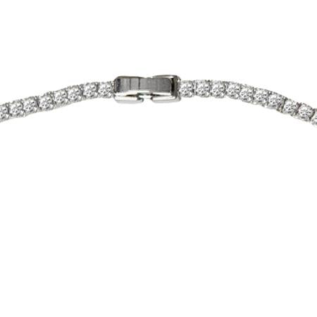 Cubic Zirconia Tennis Necklace